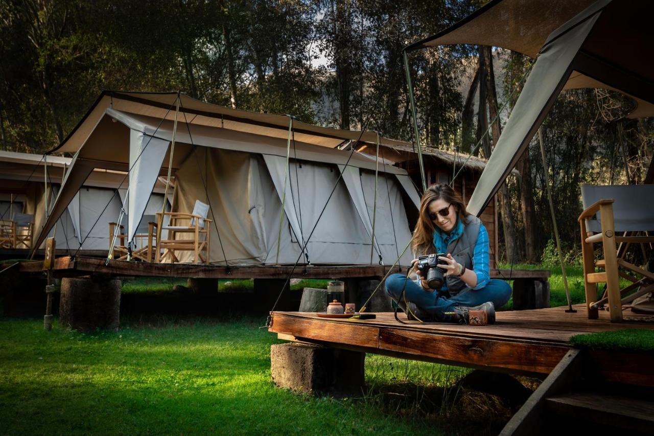 Glamping Chaska Ocupi Hotel อูรูบัมบา ภายนอก รูปภาพ